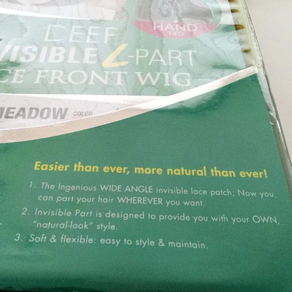 New Model Model Equal Invisible L-Part Lace Synthetic Wig Beauty Meadow Colour 1 - Picture 6 of 8